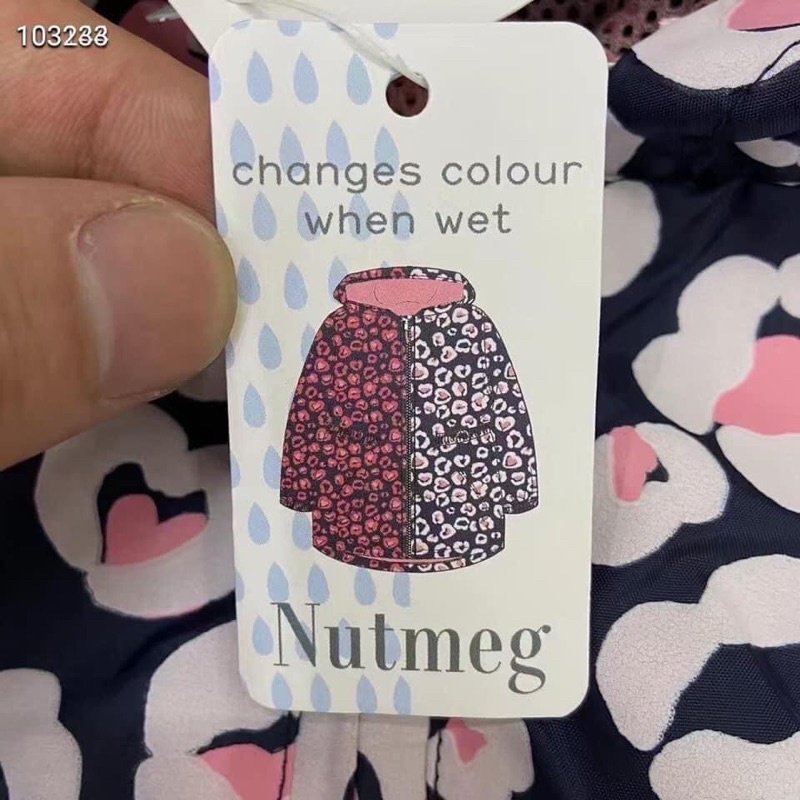 Áo khoác gió chống thấm bé gái