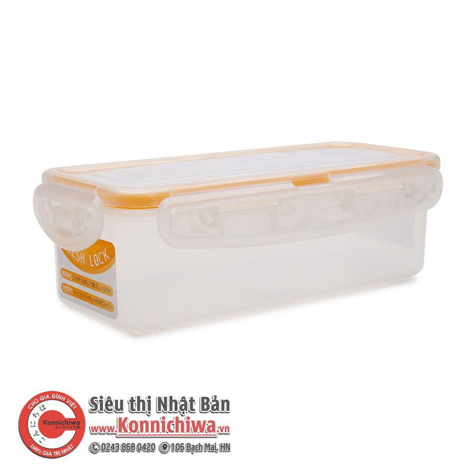Khay trữ thức ăn tươi 480ml yamada  CHÍNH HÃNG Khóa kín nên đồ ăn luôn được đảm bảo vệ sinh.