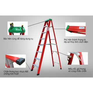 Thang cách điện chữ A Nikawa NKJ-6C