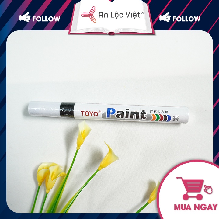 Bút sơn Toyo chính hãng nhiều màu - bút chuyên vẽ nhiều bề mặt, viết mọi chất liệu