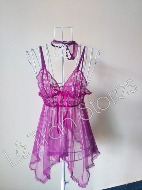 [FREESHIP50K] Váy ngủ ren sexy kèm quần lọt khe | BigBuy360 - bigbuy360.vn