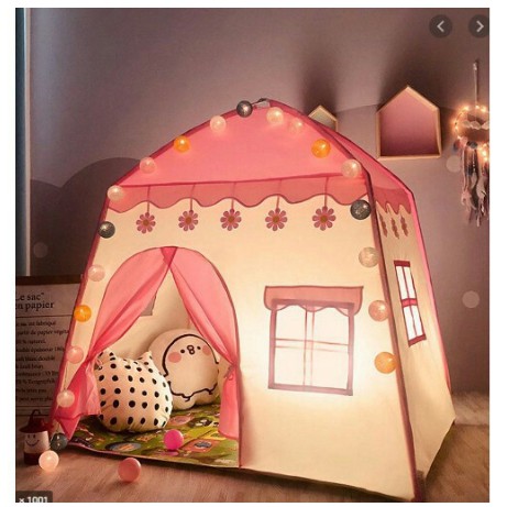 Lều công chúa hoàng tử cho bé mẫu hình ngôi nhà hoa hồng | Shopee Việt Nam