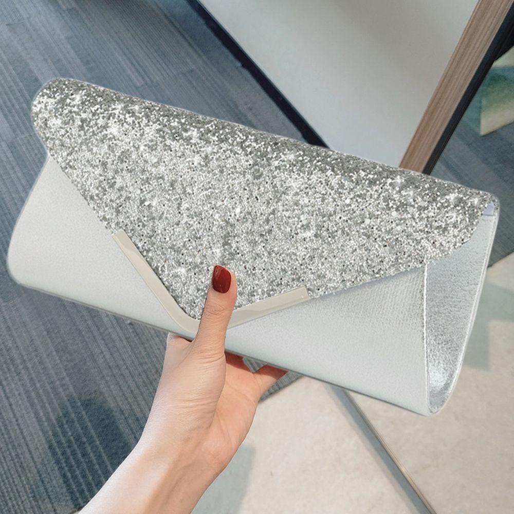 Ví Cầm Tay Lấp Lánh Thời Trang Phong Cách Châu Âu