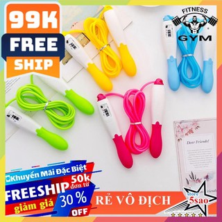 FREESHIP 🎁 Dây nhảy đếm vòng giảm cân DN04 ❤️ Dây nhảy thể dục giá rẻ