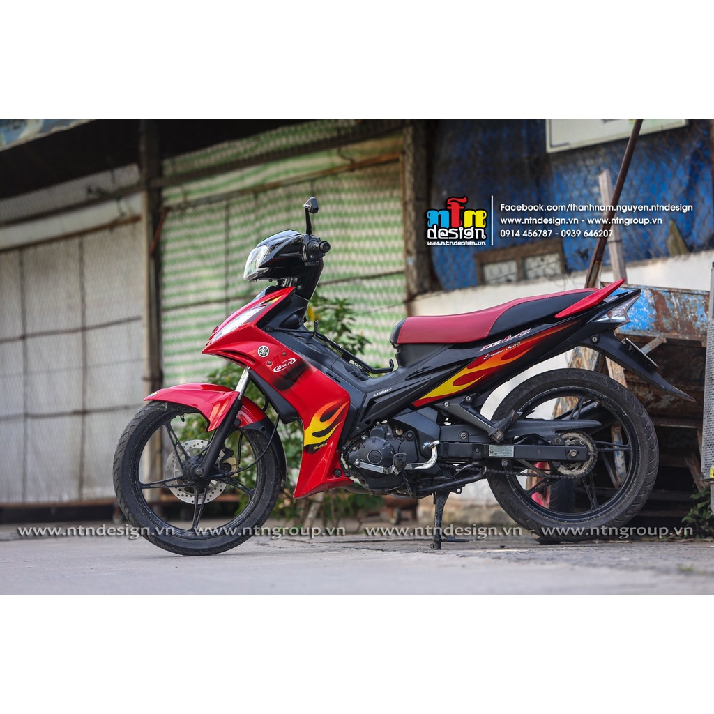 Tem rời Exciter 2006-2010 đỏ lửa , ảnh thực tế