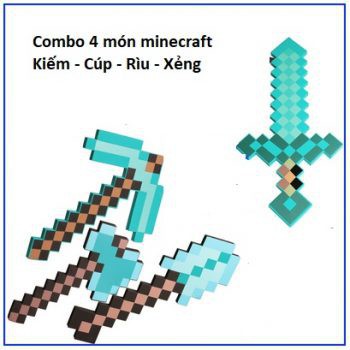 Combo Kiếm- Cup Minecraft