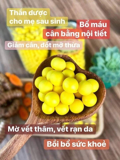 100 viên nghệ mật ong 37 của Thảo Mộc 37