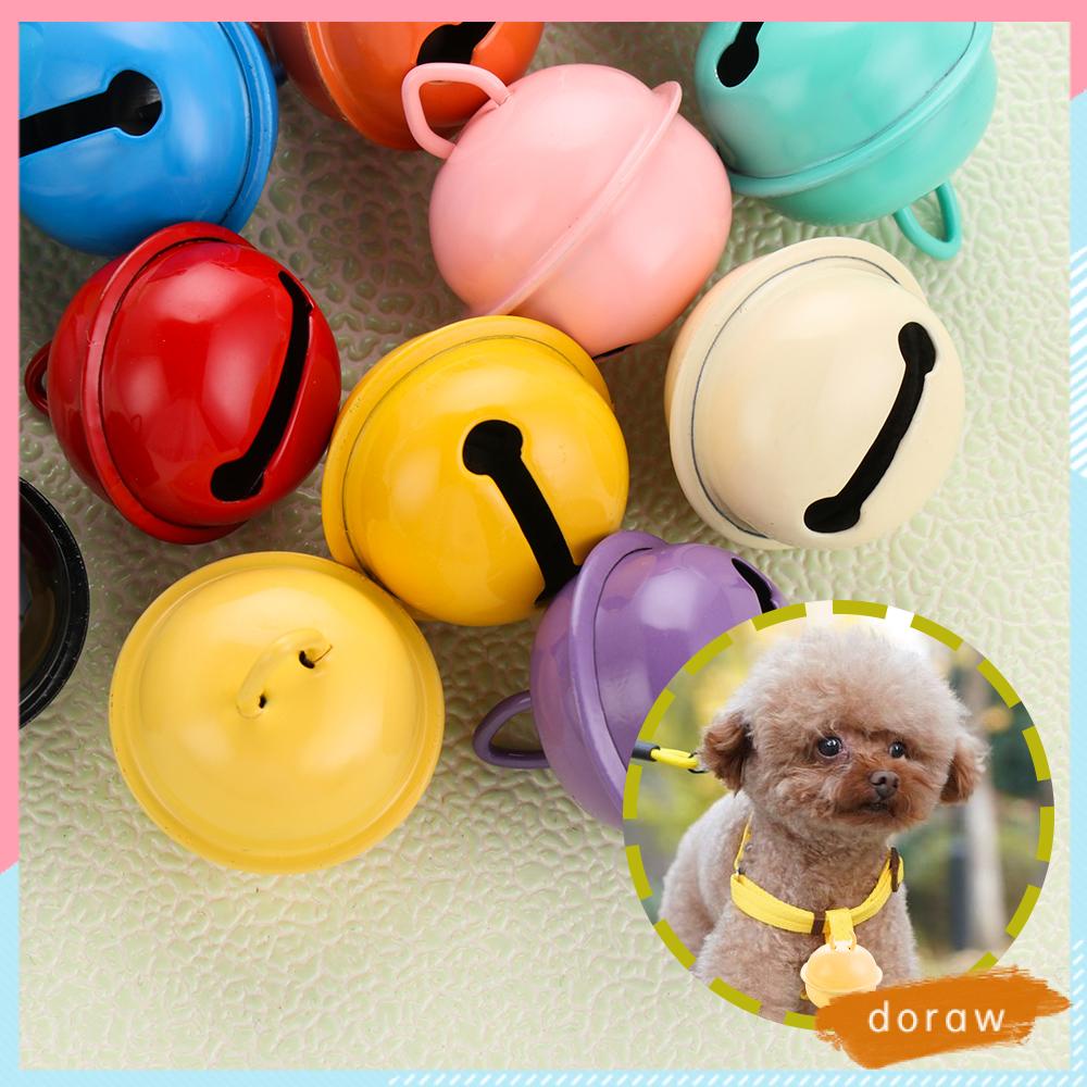 Set 10 Chuông Giáng Sinh Bằng Kim Loại Nhiều Màu Sắc Kích Thước 22mm Trang Trí Cây Thông Noel