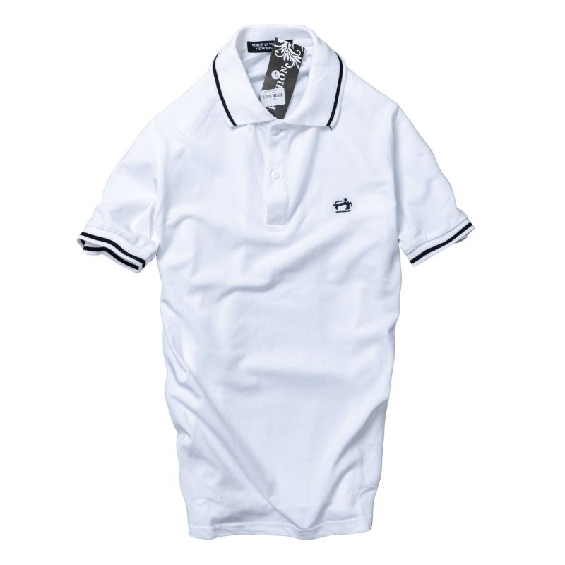 ÁO THUN POLO NAM DA07 COTTON CHẤT ĐẸP, ÁO PHÔNG POLO NAM VIỀN CỔ VÀ LOGO TRƯỚC NGỰC