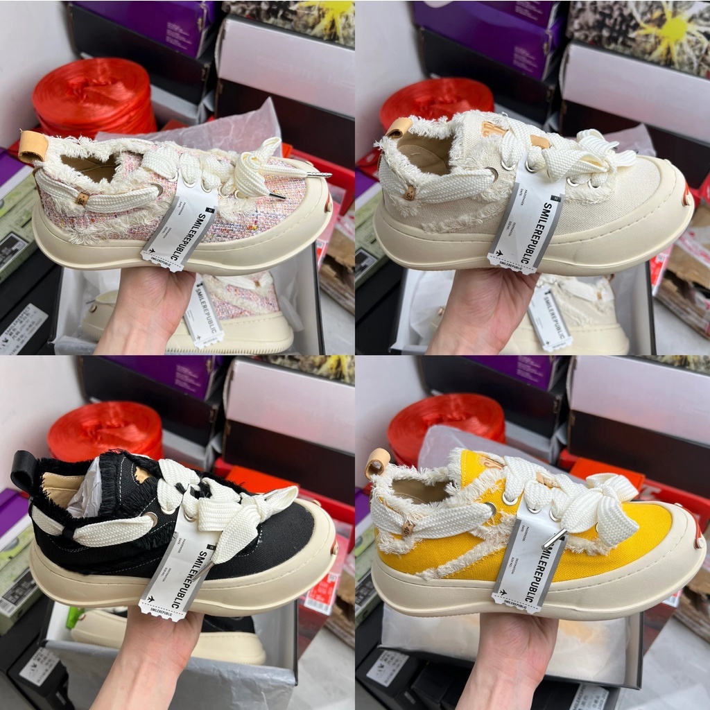 Giày SMILEREPUBLIC 4 màu cho nam nữ