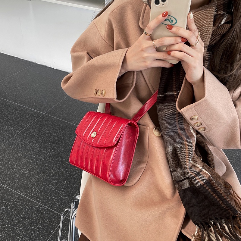 Túi Đeo Chéo Hình Vuông Nhỏ Nhắn Phong Cách retro Hàn Quốc Thời Trang Thu Đông Gylb1380