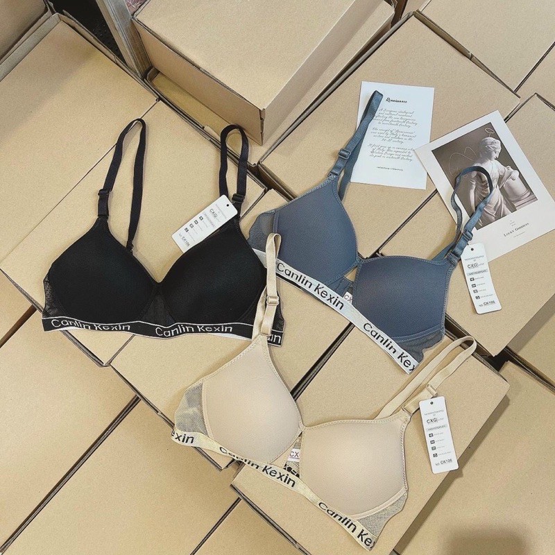 Áo Lót Đệm Bàn Tay Thông Hơi Không Gọng CK106 (Canlin Kexin) HOT HOT HOTvideo em tự quay ạ