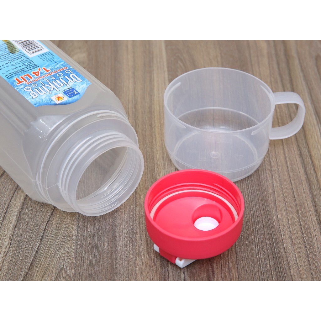 Bình Đựng Nước Nhựa 1.4 Lít Đồng Tâm