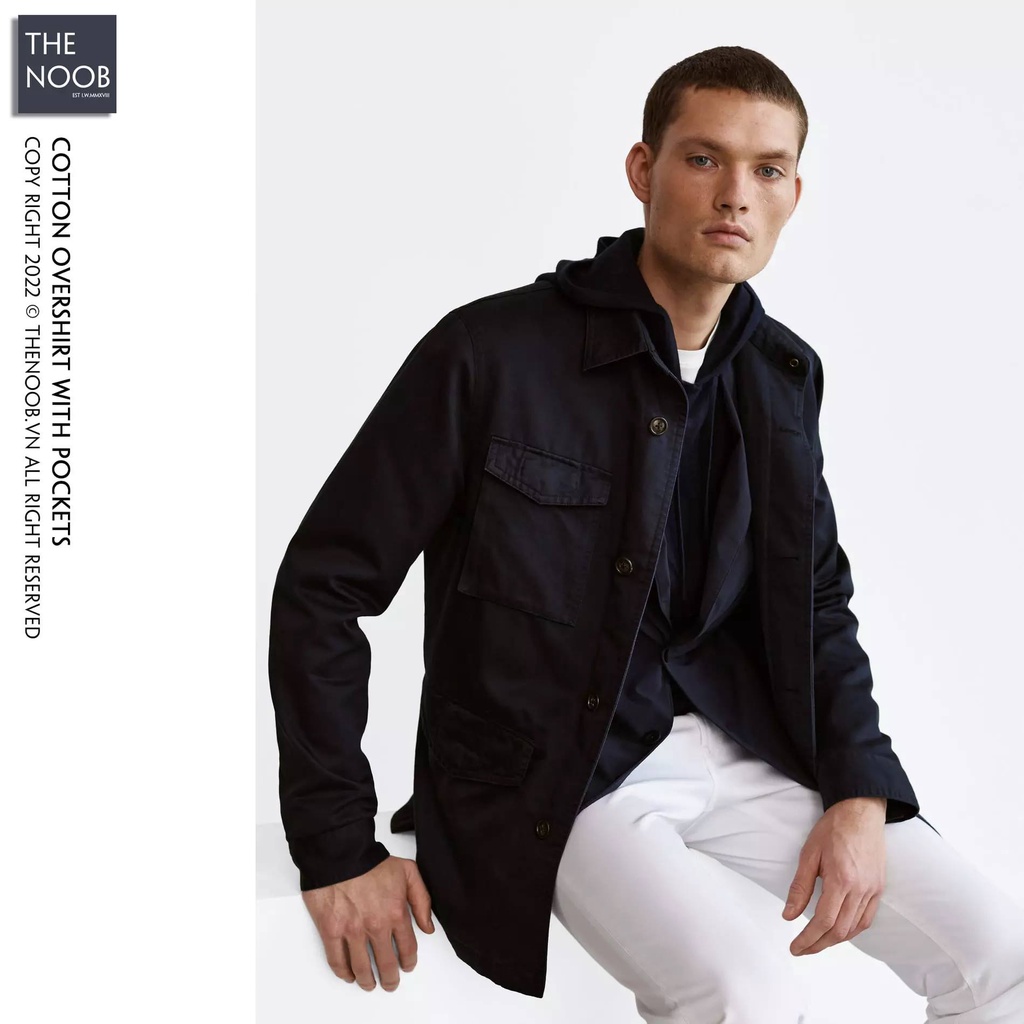 Áo Khoác Khaki Túi Hộp - 2021AK92