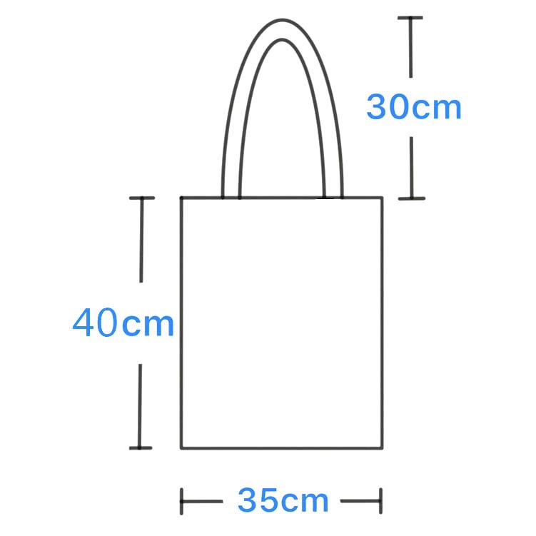 Túi Xách Vải Bạt In Chữ Ác Quỷ Satan Thời Trang Mùa Hè Phong Cách Harajuku Cổ Điển 35x40cm Cho Nữ