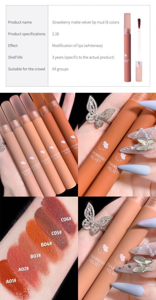 [HOT SALES] Son Kem Lì XIYUAN Lip Glaze Siêu Xinh Chất Mềm Và Mịn Môi | BigBuy360 - bigbuy360.vn