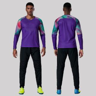 Bộ Đồ Thủ Môn Dài Tay In Họa Tiết Xinh Xắn Dành Cho Nam