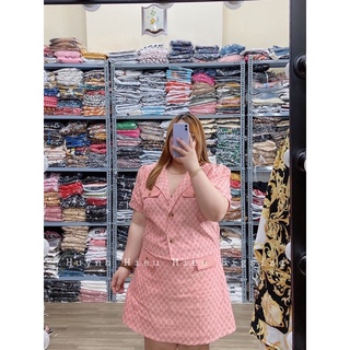 bigsize - ❤️🔱 SET GẤM GC CHÂN VÁY A 🔱❤️