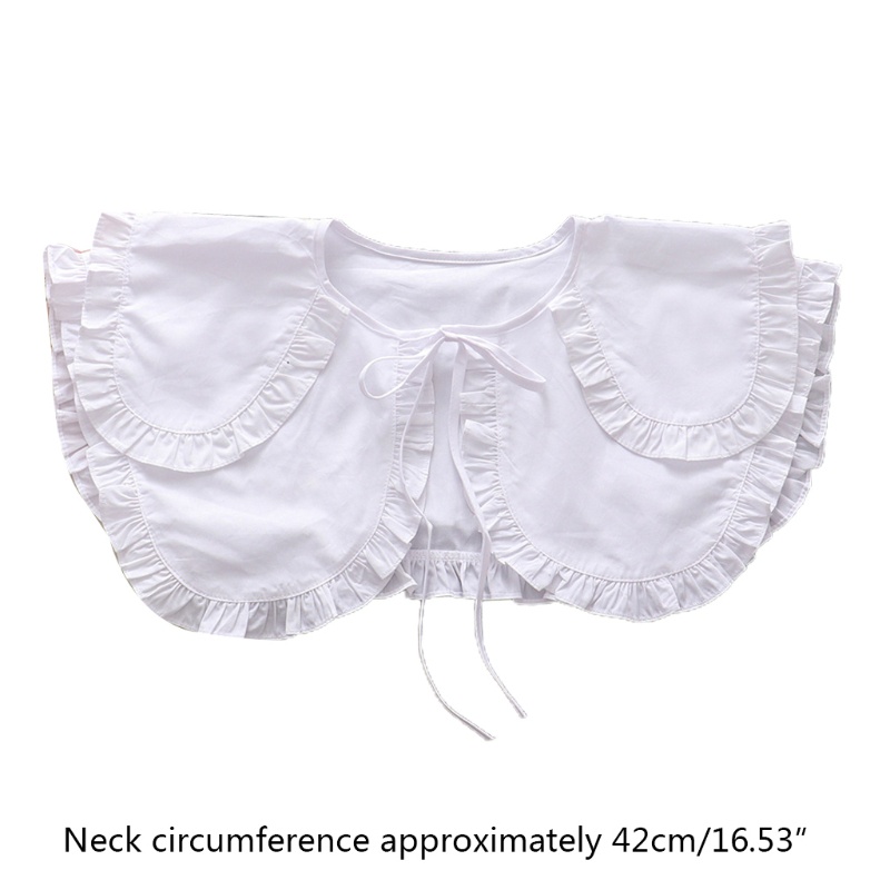 Yoioi Vòng Cổ Ren Hai Lớp Phong Cách Hoàng Gia Cho Nữ