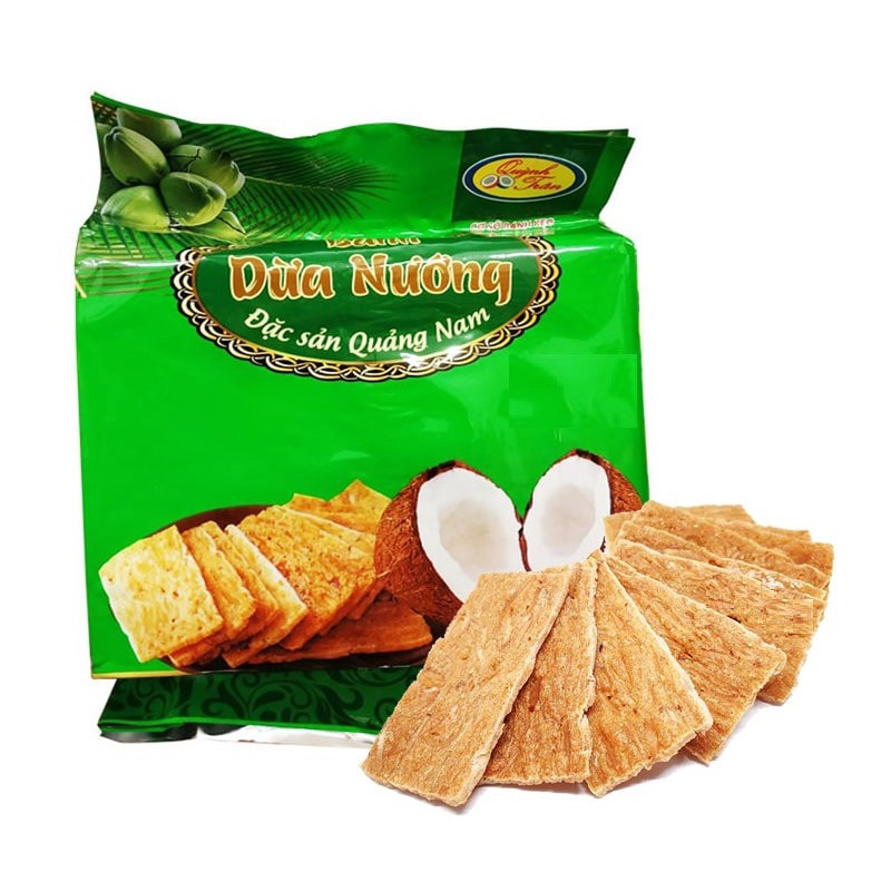 COMBO 25 GÓI BÁNH DỪA NƯỚNG QUẢNG NAM GÓI 180g