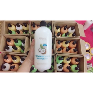 Sữa Tắm Dừa Trắng Da Auchan NGA