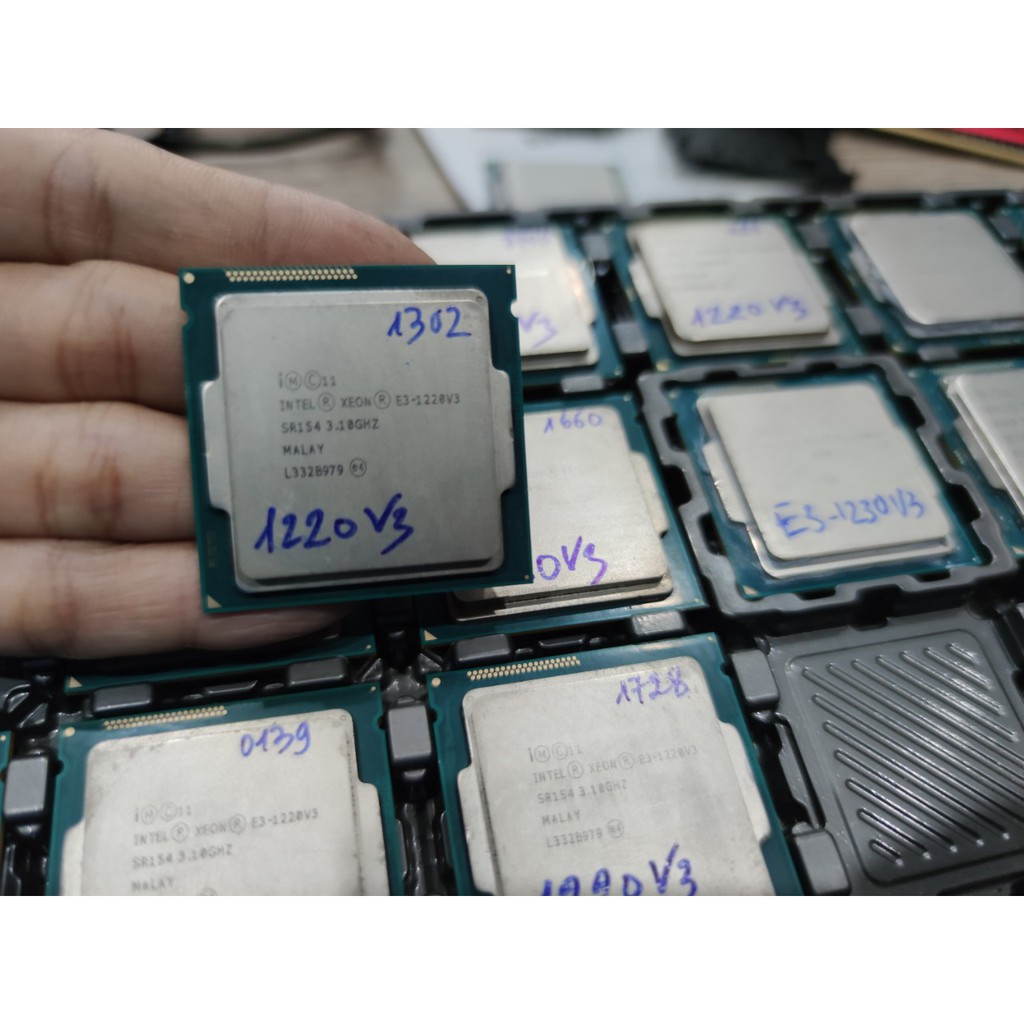 Cpu Intel Xeon E3-1220V3 (Socket 1150, 3.5Ghz, 8MB cache)