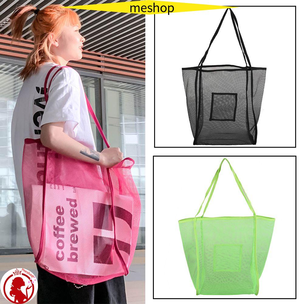Túi Lưới Đựng Đồ Đi Biển / Mua Sắm Tiện Dụng