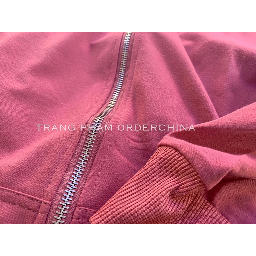 [Order] Áo Khoác Nỉ Trơn Unisex, Áo Hoodie Có Mũ Kéo Khóa Chất Da Cá Hot (Kèm ảnh thật) | BigBuy360 - bigbuy360.vn