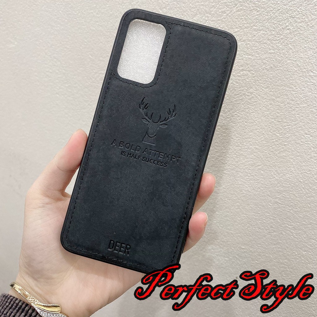 Ốp lưng Vải Họa tiết Deer cho Xiaomi Poco M3 / note 9 4g / note 9 5g / Redmi 9T / 10x 4g