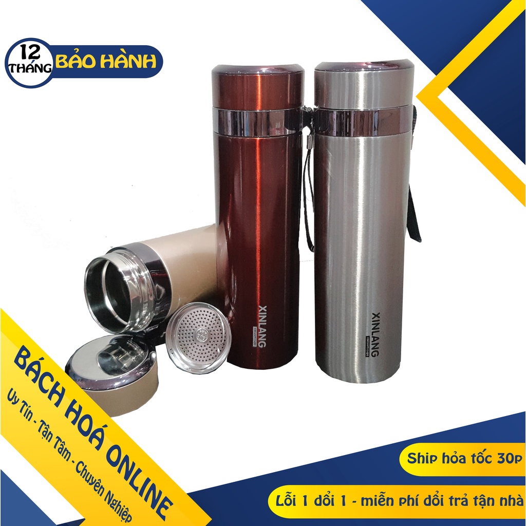 [Hàng Loại 1] Bình Giữ Nhiệt Inox 1200ml Hàng Cao Cấp, Bình Nước Giữ Nhiệt Cao Cấp- Bảo hành 12 tháng