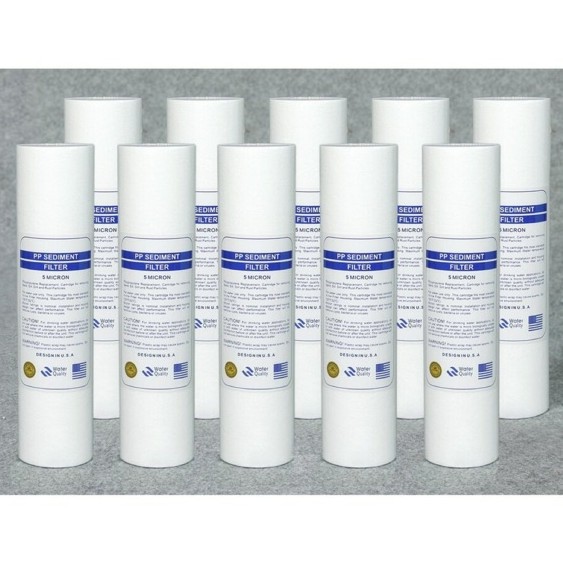 Bộ 10 lõi lọc nước số 1 PPF 10 inch NESCA