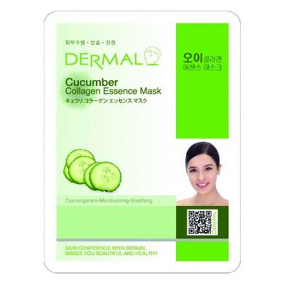 Mặt nạ Dermal dưỡng da tinh chất dưa leo và collagen 23g
