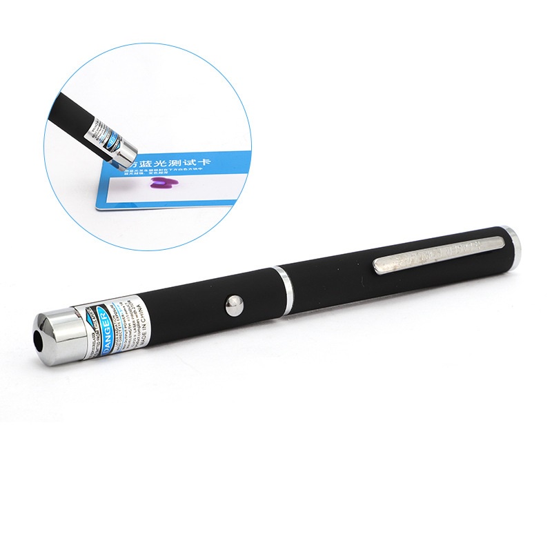 Bút Chỉ Trình Chiếu Tia Laser Vỏ Kim Loại Màu Xanh Lá- (KHOẢNG CÁCH CHIẾU XA TRÊN 5KM) Tặng kèm Pin!!!