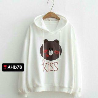ÁO HOODIE GẤU NAM NỮ MẶC ĐƯỢC CHẤT NỈ BÔNG
