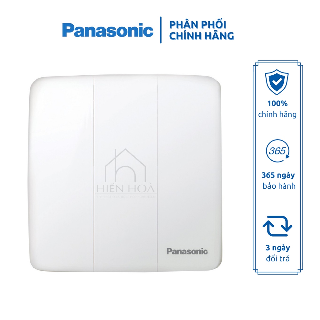 Bộ 3 công tắc 1 chiều Minerva Panasonic chính hãng (trắng - vàng ánh kim - xám ánh kim) WMT505-VN WMT505MYZ-VN WMT505MYH