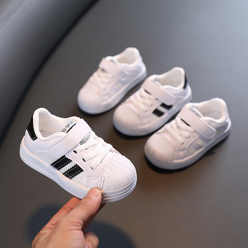 Siêu hót_ Giày thể thao 2 sọc phối cá tính cho bé size 15-26