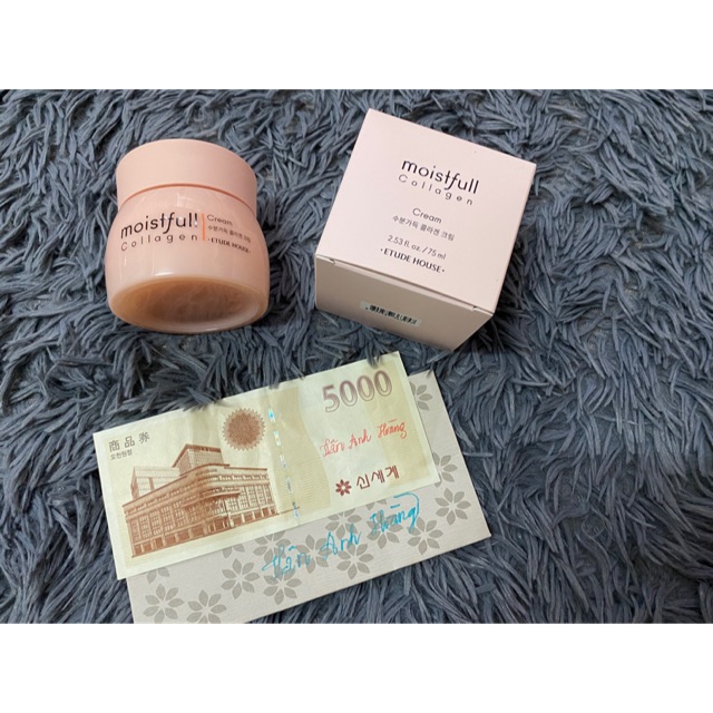 Kem dưỡng ẩm bổ sung Collagen - Etude house