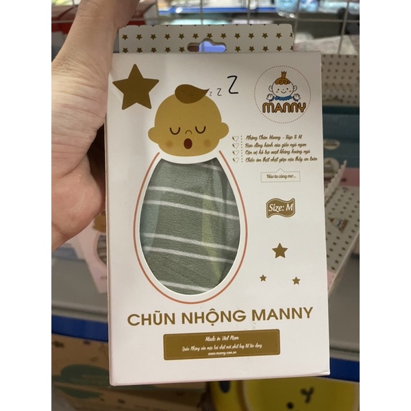 Nhộng chũn giúp bé ngủ ngon