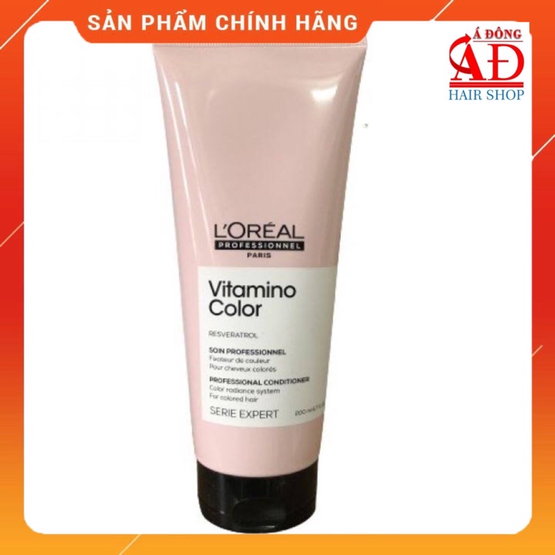 Dầu xả Loreal Vitamino Color giữ màu tóc nhuộm 200ml (SPAIN)
