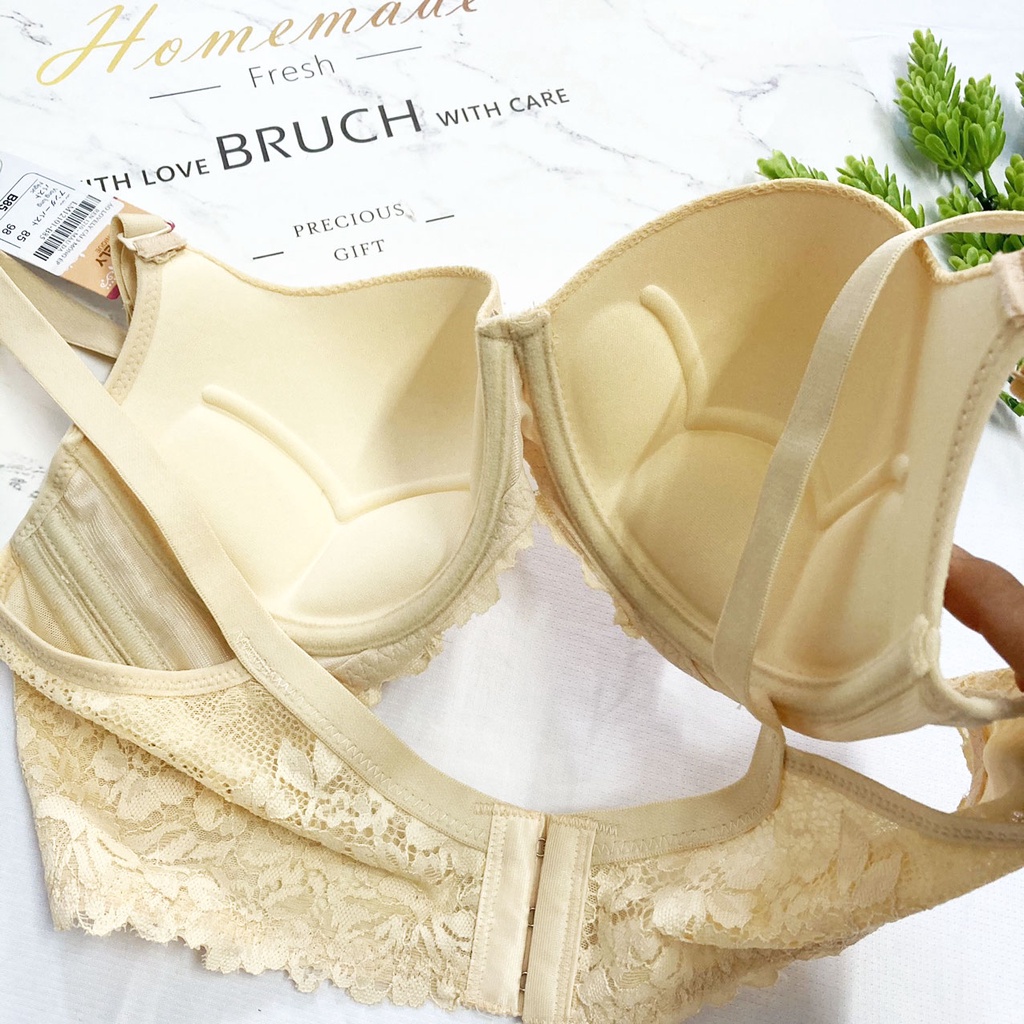 Áo ngực lovely ren mút ép mỏng, Áo lót có gọng cài 3 - AL1210