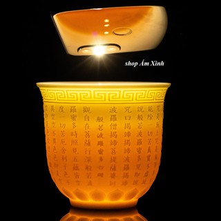 Chén Sứ Cảnh Đức Thấu Quang (Rọi Đèn Phát Sáng) AX1745