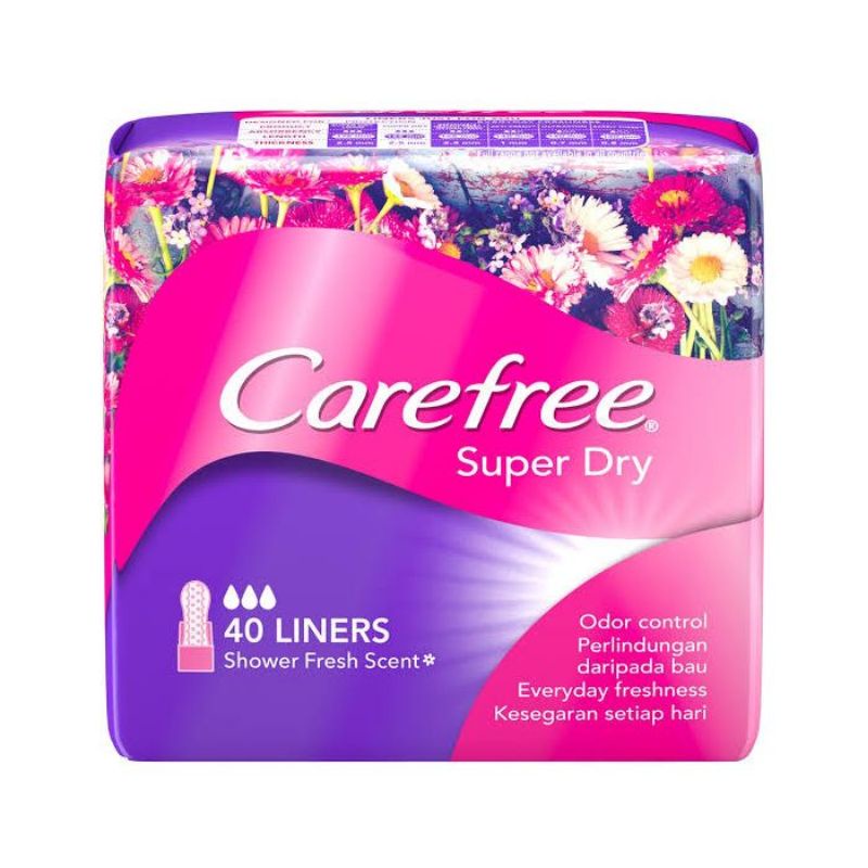 Băng Vệ Sinh Carefree Hàng Ngày Siêu Thấm 20 , 40  Miếng