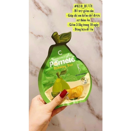 KẸO BƯỞI GIẢM CÂN BỊCH 10 Viên Chính Hãng