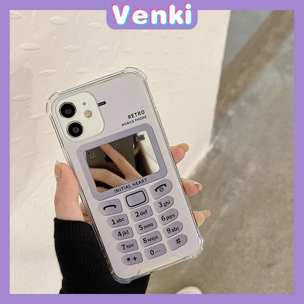 Ốp điện thoại acrylic kèm mặt gương chống sốc thích hợp cho iPhone 11 iPhone 13 Pro Max 12 Pro Max 7 Plus XR