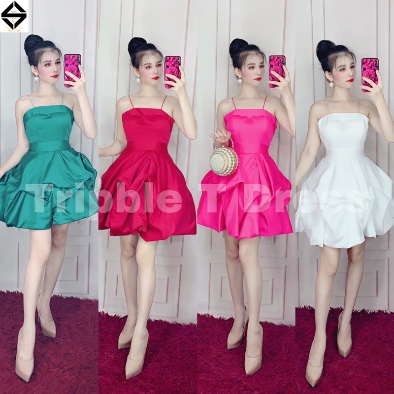 Đầm xoè phồng bí siêu xinh TRIPBLE T DRESS -Size M/L - MS97H597