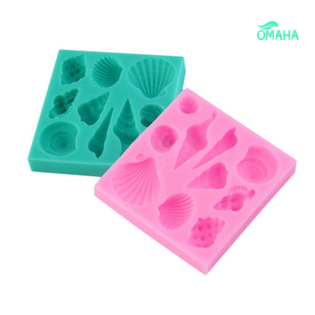 Khuôn Làm Bánh / Sô Cô La Chống Dính Hình Vỏ Sò