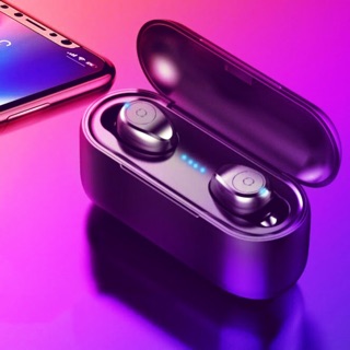 Tai nghe AMOI F9 Bluetooth 5.0 kiêm sạc dự phòng