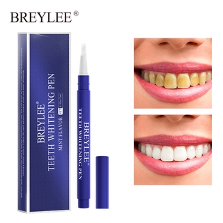 Bút tẩy trắng răng BREYLEE vệ sinh chăm sóc răng miệng loại bỏ các mảng bám 3ml