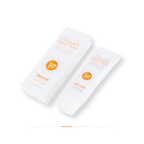 Kem chống nắng Ecotop Perfect Daily Collagen Mild Sun SPF50 70ml _ Ecotop Chính Hãng