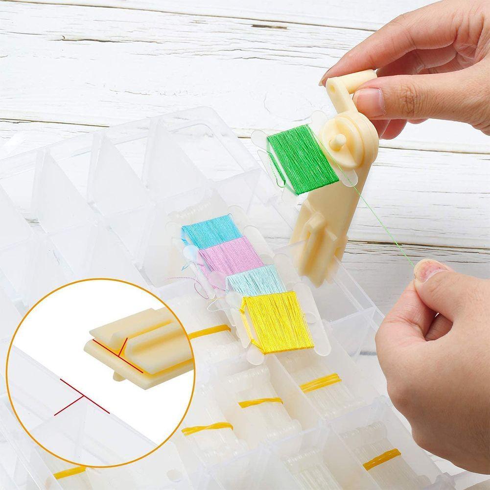 Hộp Nhựa Đựng Dụng Cụ Thêu Chữ MELODG Tiện Dụng